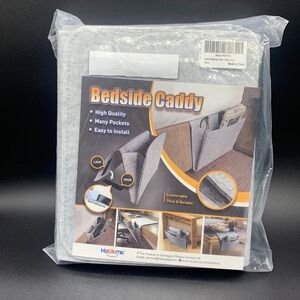 Gray Holikme Bedside Caddy Thick & Durable Felt Self Adhesive